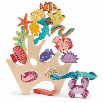 Asezarea cu corali Stacking Coral Reef, 18 piese