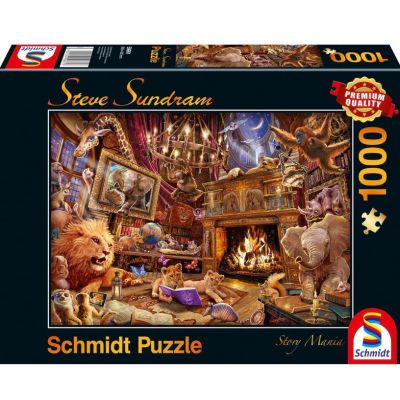 Puzzle 1000 piese, Steve Sundram - Story Mania, Schmidt