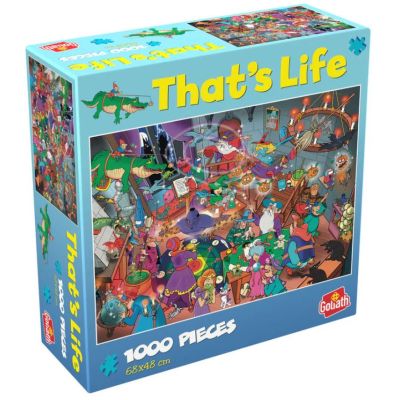 Puzzle Cauta si Gaseste, 1000 piese, La scoala de magie si vrajitorie