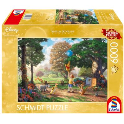 Puzzle 6000 piese, Thomas Kinkade - Disney - Winnie the Pooh II, Schmidt