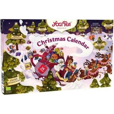 Calendar de Craciun cu 24 plicuri de ceai bio, Yogi Tea