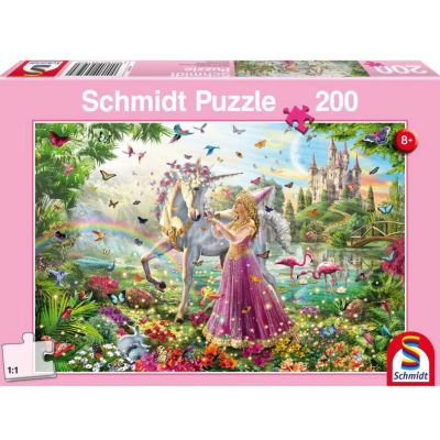 Puzzle 200 piese, Zana in padurea fermecata, Schmidt