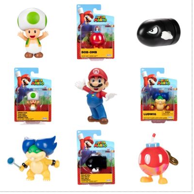 Nintendo Mario Figurina articulata, 6 cm, Seria 31