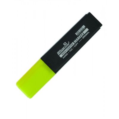 Textmarker Office-Cover HL92, varf tesit, 2-4mm, galben fluorescent