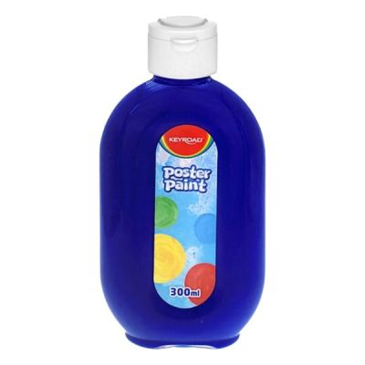 Culori tempera Keyroad, 300ml, albastru