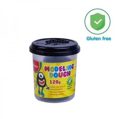 Plastilina Keyroad Dough, 120g, negru