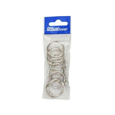 Accesorii creatie - inele metal, 14mm, set 10 buc, Colorarte