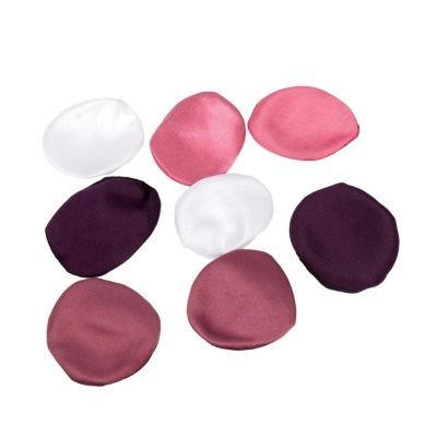 Accesorii creatie ROSEPETAL-34, petale textura matase, nuante de mov, set 200 buc