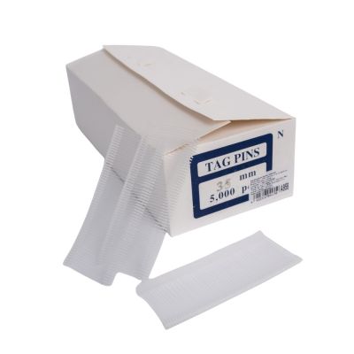 Agrafe plastic pentru etichetat textile 35mm, CNX, standard, set 5000 fire