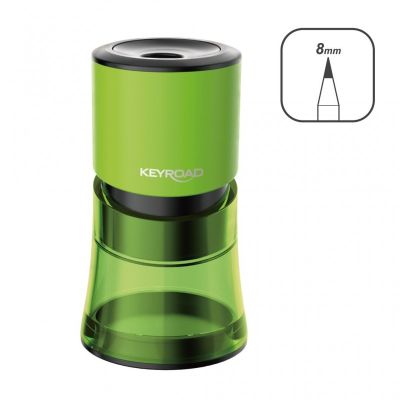 Ascutitoare dubla Keyroad Sand clock KR970852, 2 orificii, plastic, cu rezervor, diverse culori