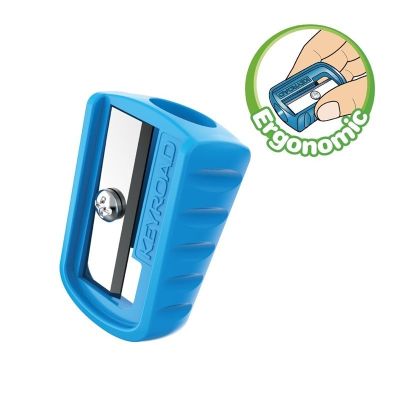 Ascutitoare simpla Keyroad KR971748, 1 orificiu, plastic, diverse culori