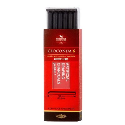 Carbune artificial Koh-i-noor Gioconda, Nr. 1, set 6 buc, K8673-1