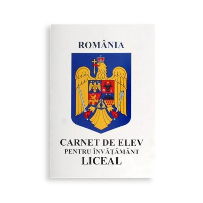 Carnet elev invatamant liceal clasele IX-XII+CNP, NOVA