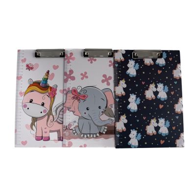 Clipboard A4 simplu CNX 044/BJ008, diverse modele dreams, cu rigla de 30cm pe lateral