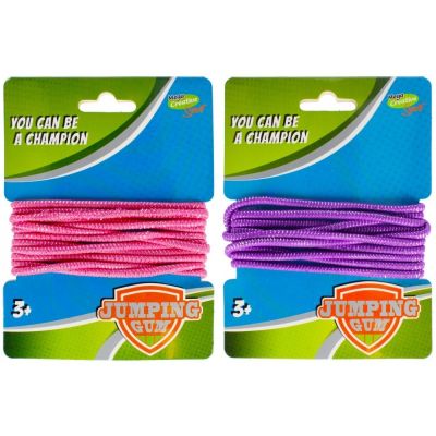 Coarda - joc Elasticul, diverse culori, 3+ ani, MegaCreative, 450892