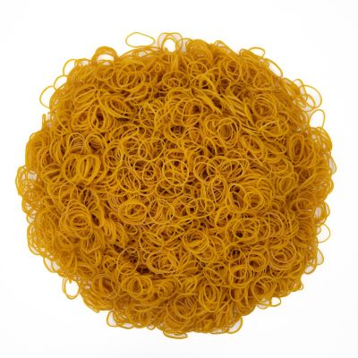 Elastice din cauciuc CNX, natur, 1. 5x1. 5mm, diametru 25mm, punga 1000g