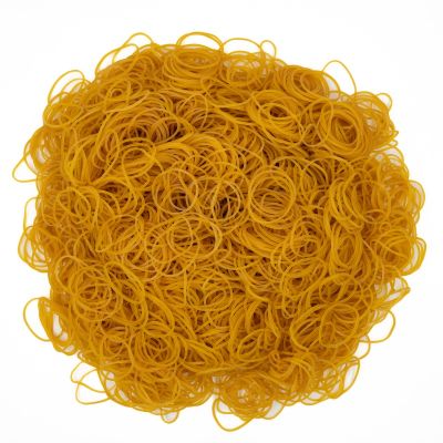 Elastice din cauciuc CNX, natur, 1. 5x1. 5mm, diametru 38mm, punga 1000g