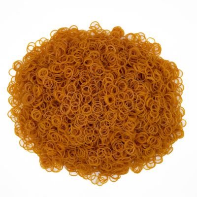 Elastice din cauciuc CONS, natur, 1. 5x1. 5mm, diametru 20mm, punga 1000g