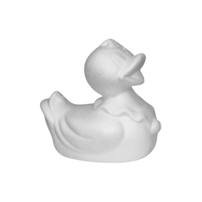 Accesorii creatie - polistiren HD - ratusca, alb, 9.5x13x15cm, Colorarte