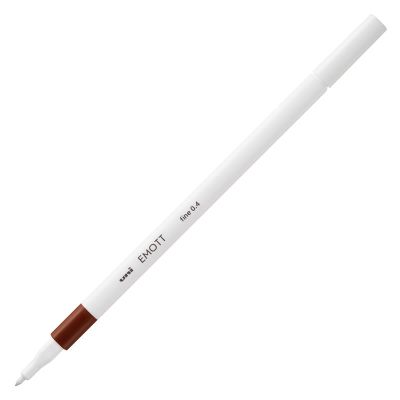 Fineliner UNI EMOTT PEM-SY, 0. 4mm, maro
