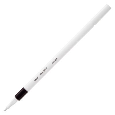 Fineliner UNI EMOTT PEM-SY, 0. 4mm, negru