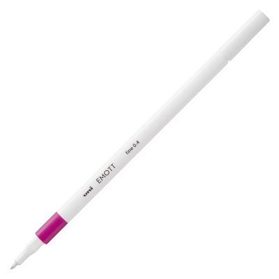 Fineliner UNI EMOTT PEM-SY, 0. 4mm, roz pure