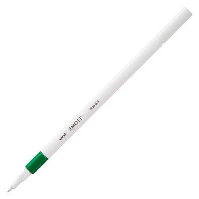 Fineliner UNI EMOTT PEM-SY, 0. 4mm, verde pin