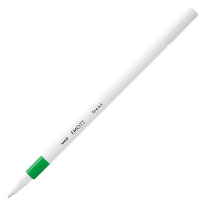 Fineliner UNI EMOTT PEM-SY, 0. 4mm, verde