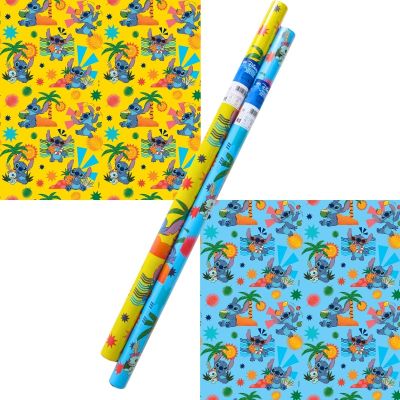 Hartie ambalat cadou Sadoch, rola 70x200cm, diverse modele Stitch