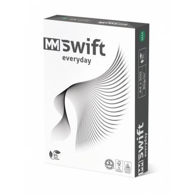 Hartie copiator A4 MM Swift Everyday, 80g/mp, alb, top 500 coli