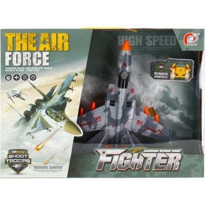 Avion cu telecomanda MegaCreative 482739, MIG-25, 25cm, plastic, multicolor, 6+ ani