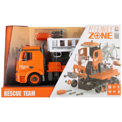 Jucarie camion macara + accesorii, 36x22x13cm, MegaCreative, 543857