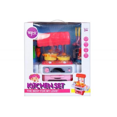 Set de bucatarie - aragaz cu accesorii - MegaCreative 394702, 3+ ani