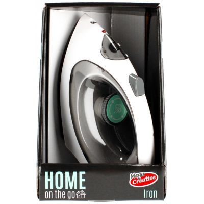 Electrocasnice de jucarie - fier de calcat - cu sunete si lumini, alb, MegaCreative 461231, 3+ ani