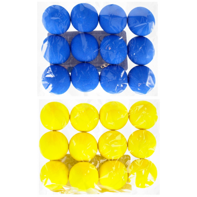 Jucarie gloante din spuma MegaCreative, 482941, galbene, 3x3cm, +3 ani, 12 bucati/set