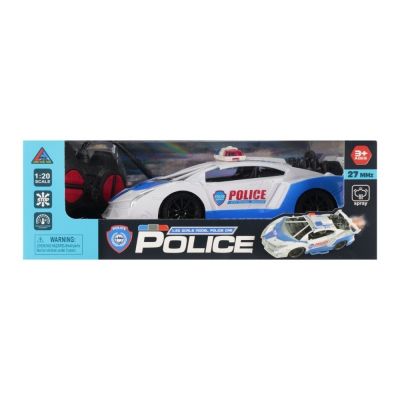 Jucarie masina de politie cu telecomanda MegaCreative 571220, 26x9x13cm, pvc