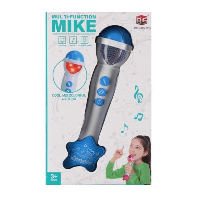 Jucarie microfon cu efecte luminoase si sonore MegaCreative 573949, 23x6cm, +3ani
