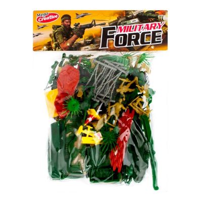 Set armata - soldati cu accesorii, diverse modele, 3+ ani, MegaCreative, 439237
