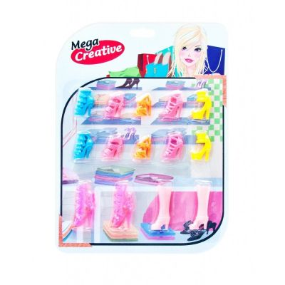 Accesorii papusi - Nella - incaltaminte, diverse modele, 3+ ani, MegaCreative, 462684