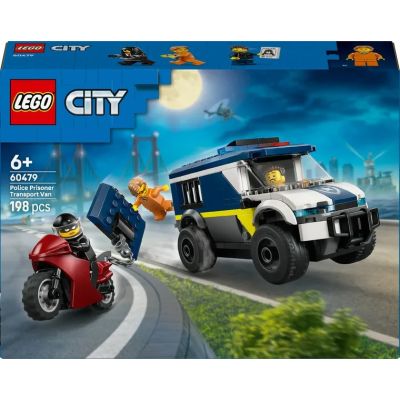 LEGO City. Duba pentru prizonieri a politiei 60479, 198 piese