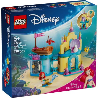 LEGO Disney. Minipalatul magic al lui Ariel 43285, 179 piese