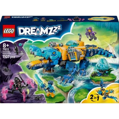 LEGO DREAMZzz. Submarin crocodil 71512, 1107 piese