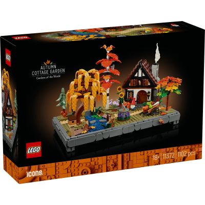 LEGO Icons. Gradina de cabana toamna 11372, 1102 piese