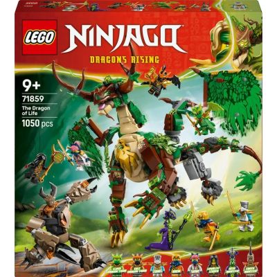 LEGO Ninjago. Dragonul Vietii 71859, 1050 piese