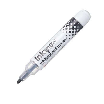 Marker tabla UNI InkView PWB-202, varf rotund, 1. 8-2. 2mm, negru