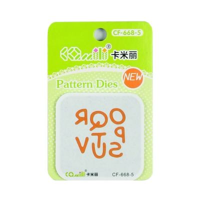 Matrita pentru masina taiere si embosare CNX CF-668-5,  5. 5cm, litere