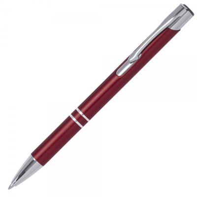 Pix cu bila CNX Little 226, 1. 0mm, cu mecanism, corp metalic visiniu, scris albastru
