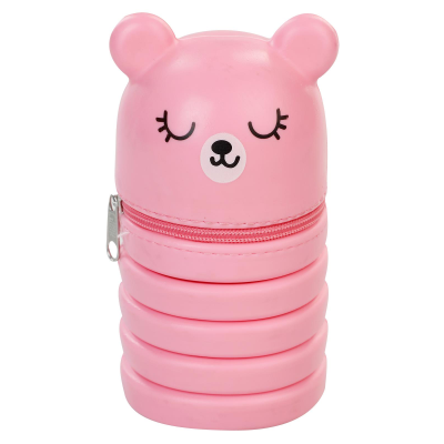 Penar neechipat Stand Up Soft Touch figurine, 1 fermoar, diverse culori, siliconic, extensibil, 1237