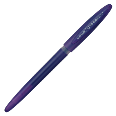 Pix cu gel Uni-ball Signo GelStick UM-170, 0. 7mm, cu capac, corp in culoarea scrisului, violet