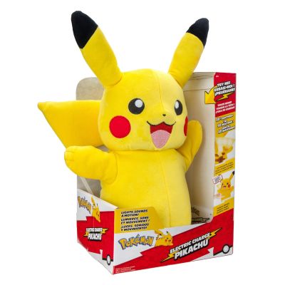 Pokemon Jucarie de plus cu functii, Pikachu (Electric Charge)